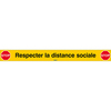 Piktogramm COVID-19 Respektiere die soziale Distanz (Französische Version)